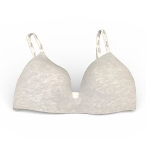 Victoria's Secret PINK Wear Everywhere Wireless Push Up Bra Heather Grey 32D